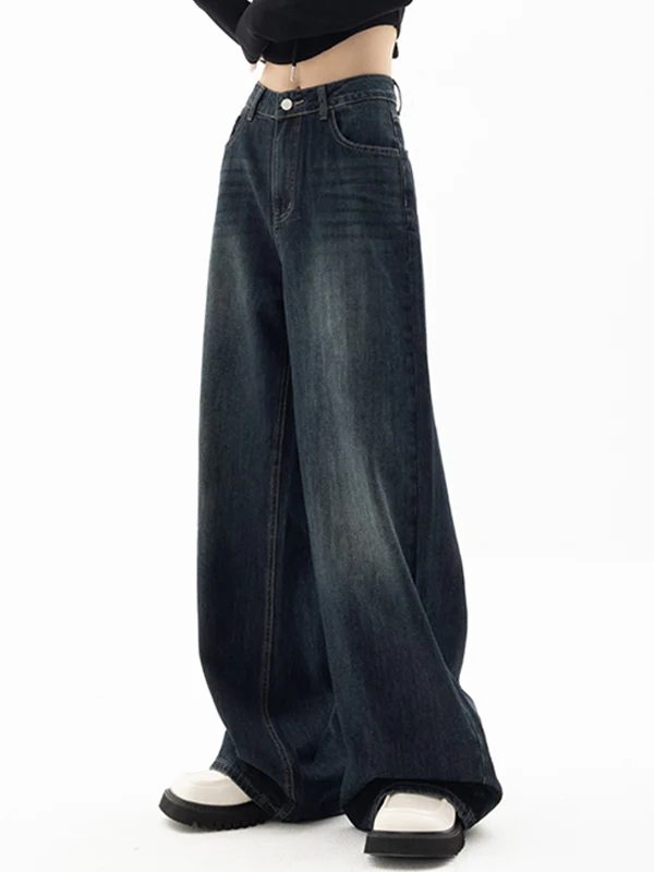 Vintage Blue 90s Boyfriend Jeans - Image 5