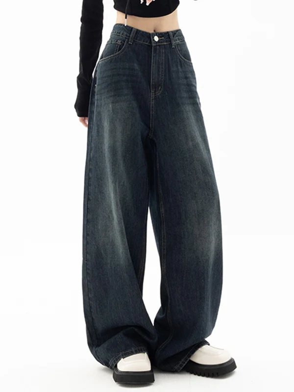 Vintage Blue 90s Boyfriend Jeans - Image 6