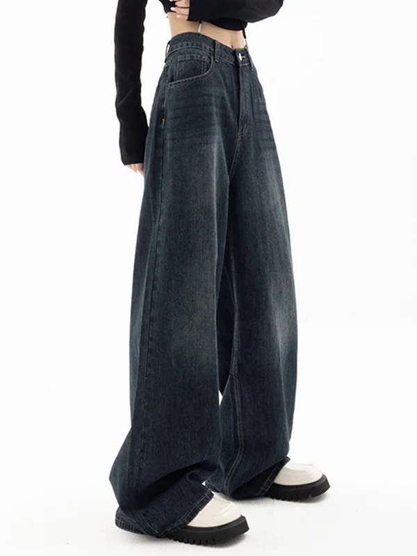 Vintage Blue 90s Boyfriend Jeans - Image 7