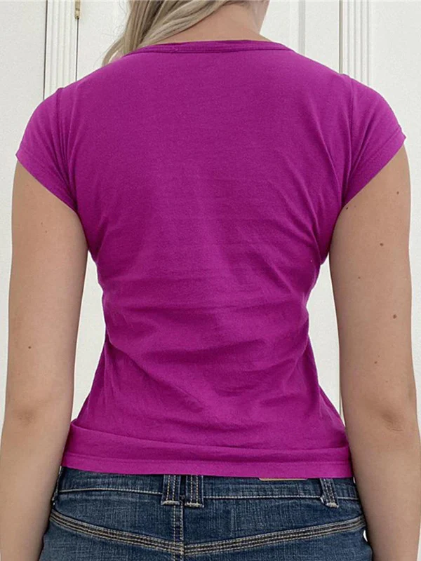 Vintage Butterfly Baby Tee - Image 3