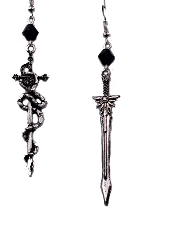 Vintage Dagger Earrings - Image 2
