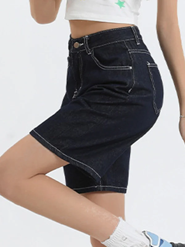 Vintage Denim Bermuda Shorts - Image 16