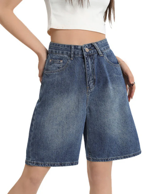 Vintage Denim Bermuda Shorts - Image 25