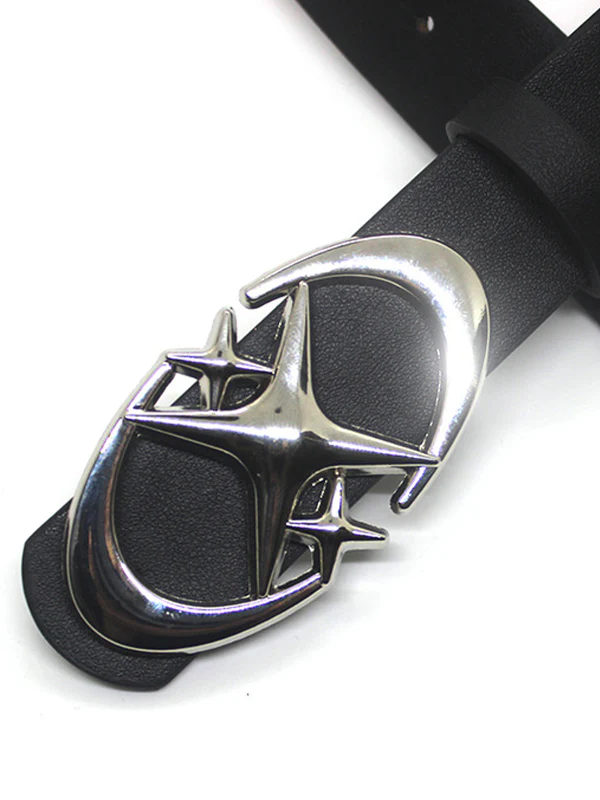 Vintage Moon Star Buckle Belt - Image 9