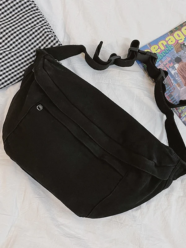 Vintage Wash Capacity Crossbody Bag - Image 7