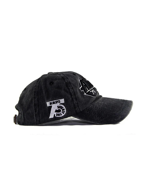 Vintage Wash Embroidery Baseball Cap - Image 15