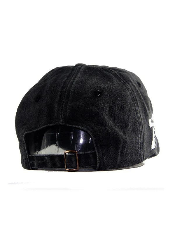 Vintage Wash Embroidery Baseball Cap - Image 2
