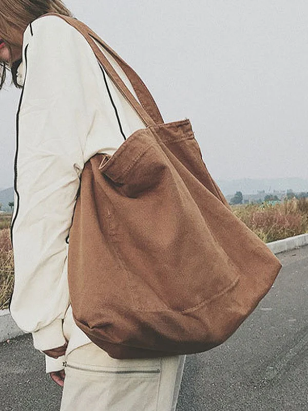 Vintage Wash Large Tote Bag - Image 16