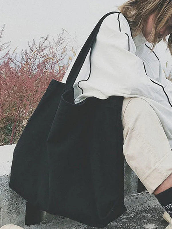 Vintage Wash Large Tote Bag - Image 2