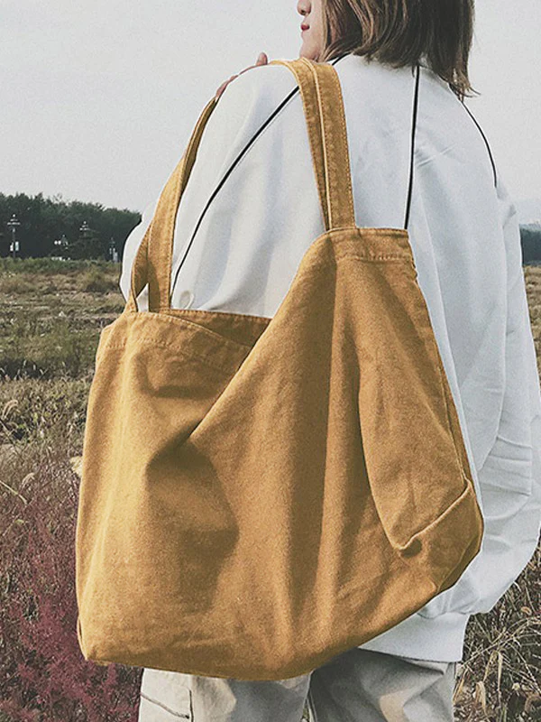 Vintage Wash Large Tote Bag - Image 20