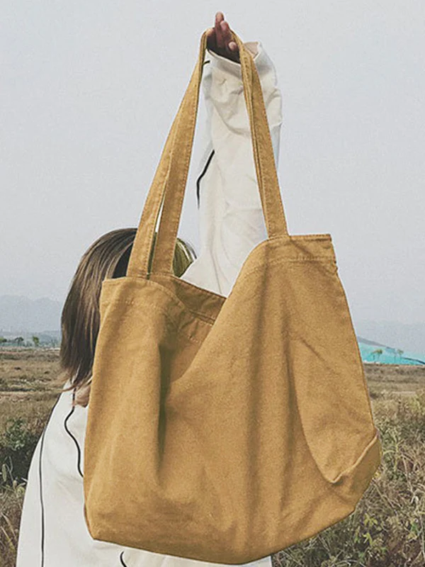 Vintage Wash Large Tote Bag - Image 21
