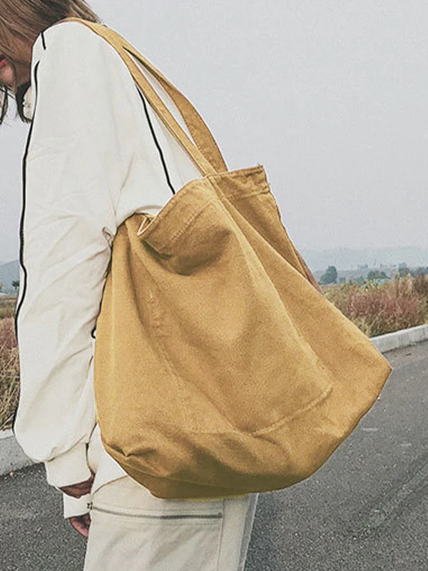 Vintage Wash Large Tote Bag - Image 22