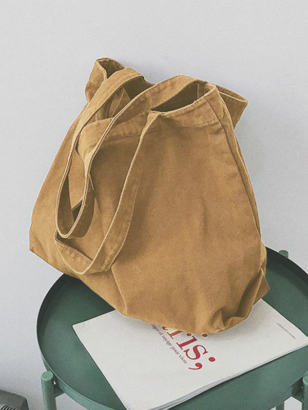 Vintage Wash Large Tote Bag - Image 24