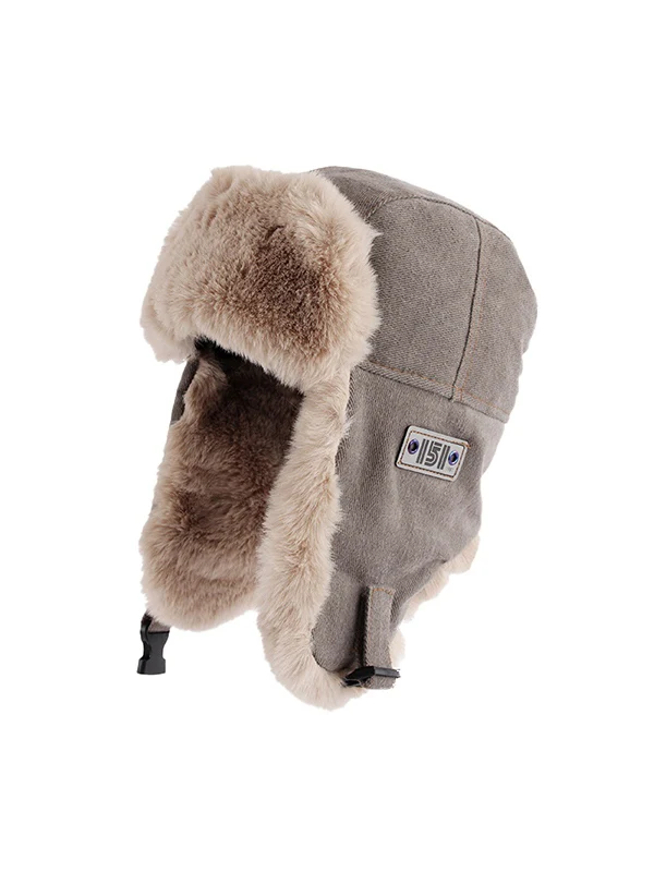 Warm Fleece Lined Buckle Trapper Hat - Image 7