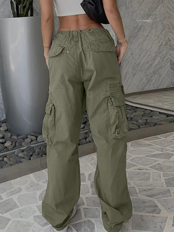 Washed Vintage Baggy Cargo Jeans - Image 20
