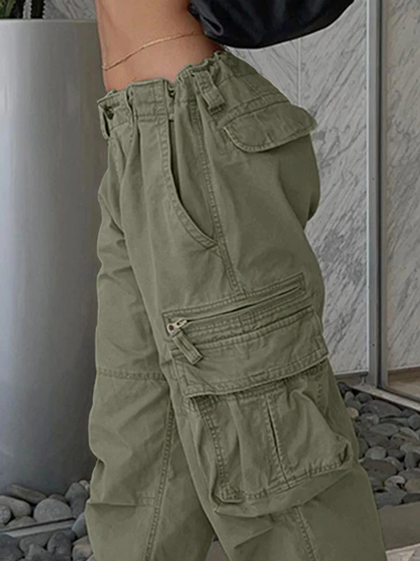 Washed Vintage Baggy Cargo Jeans - Image 22