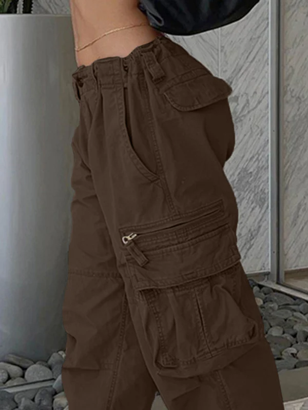 Washed Vintage Baggy Cargo Jeans - Image 25