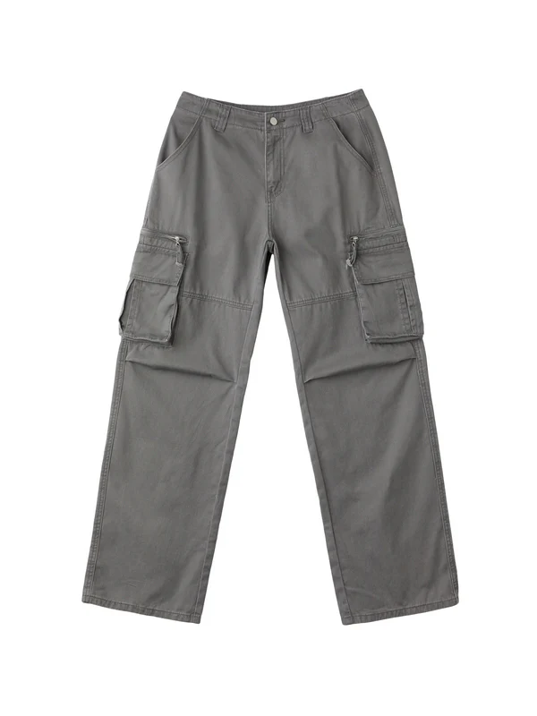 Washed Vintage Baggy Cargo Jeans - Image 33