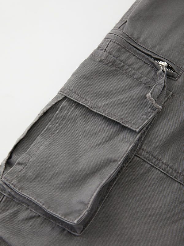Washed Vintage Baggy Cargo Jeans - Image 36