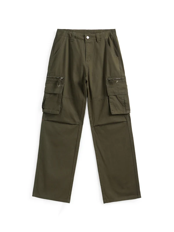 Washed Vintage Baggy Cargo Jeans - Image 38