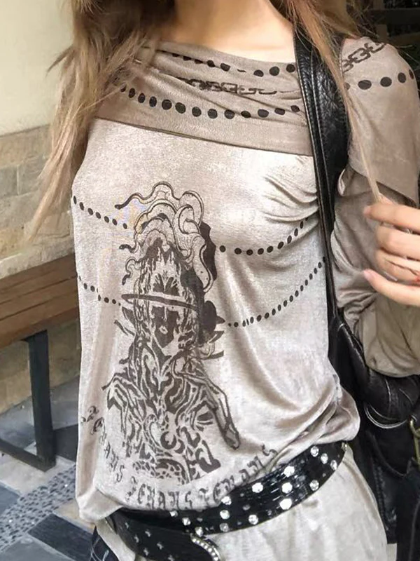 Wasteland Knit Print Long Sleeve - Image 2