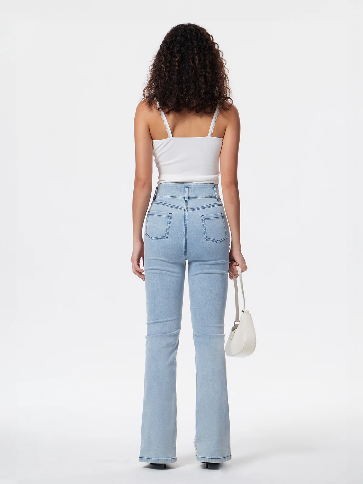 Women's Pearl Vintage Washed Jeans Bootcut Pearl - Image 4