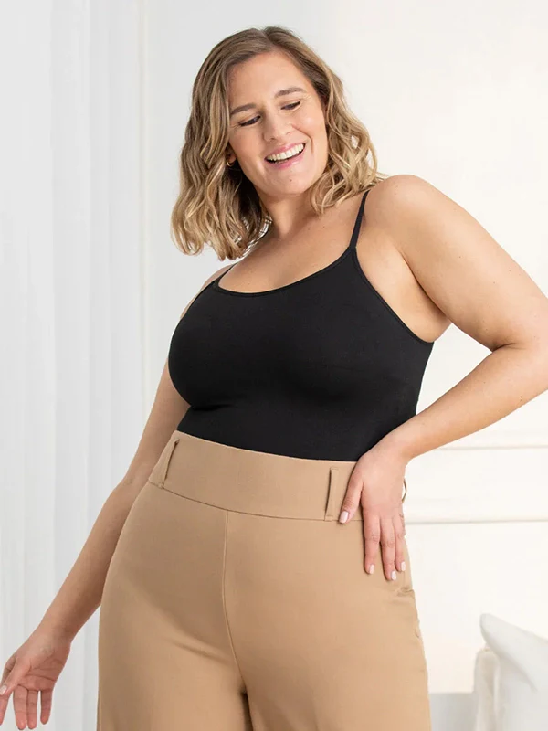 Womens Scoop Neck Cami Body Shaper - Image 15