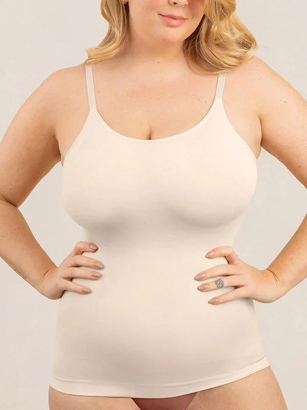 Womens Scoop Neck Cami Body Shaper - Image 16