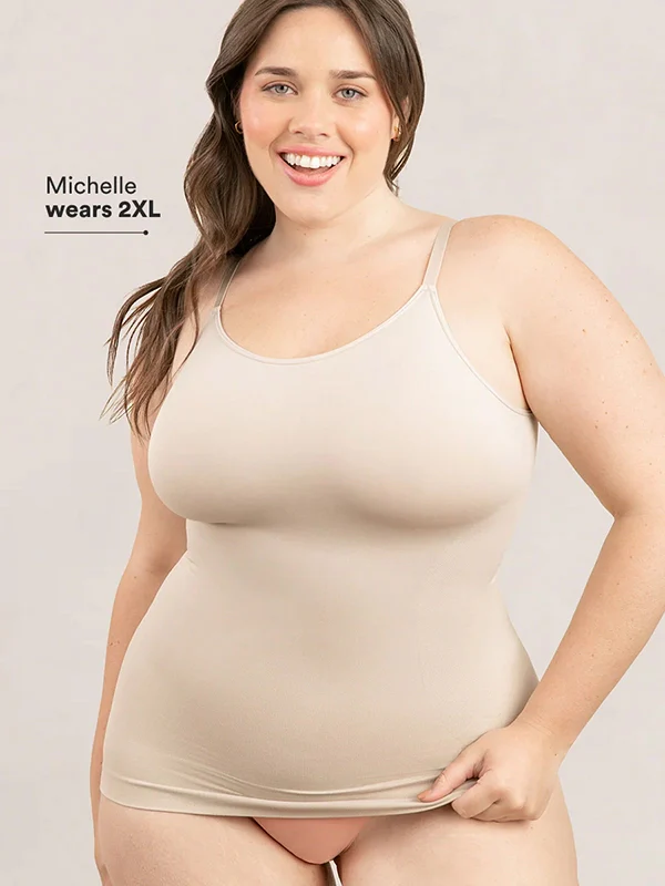 Womens Scoop Neck Cami Body Shaper - Image 21