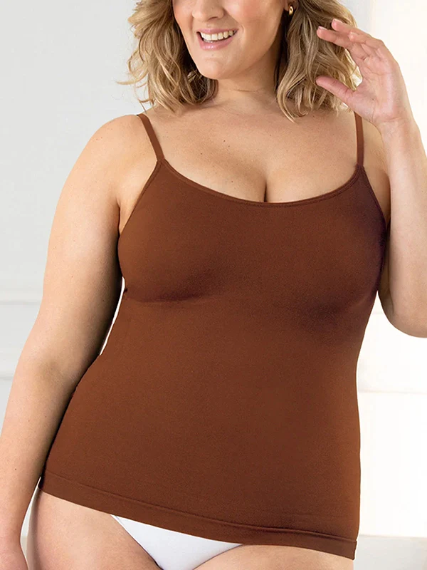 Womens Scoop Neck Cami Body Shaper - Image 26
