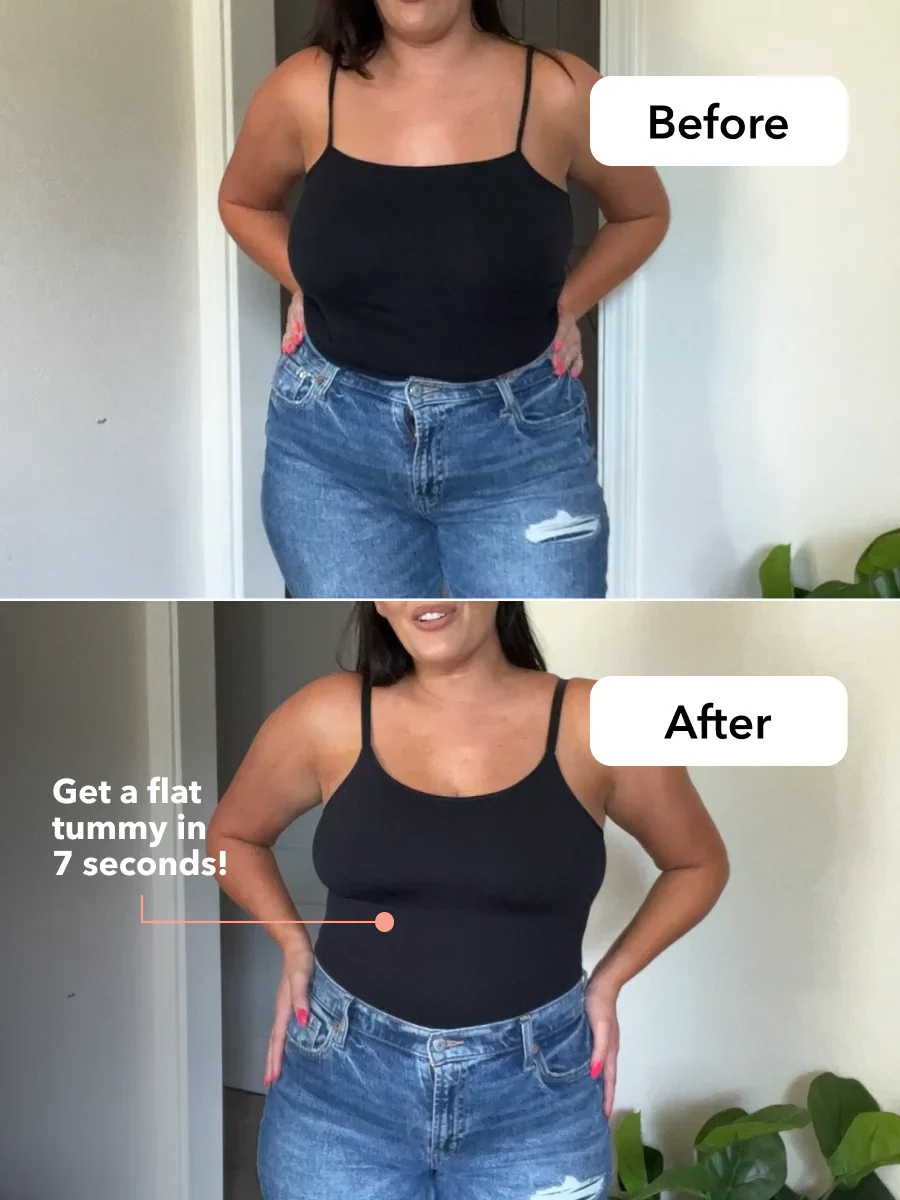 Womens Scoop Neck Cami Body Shaper - Image 3