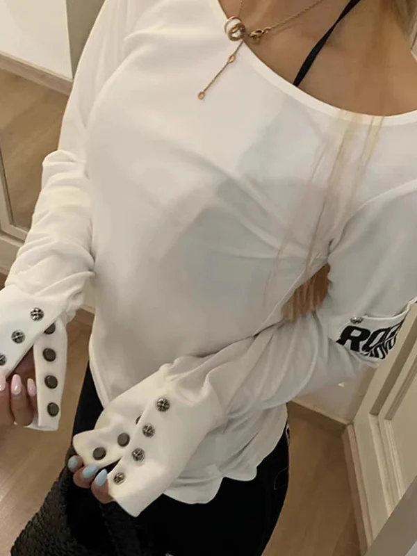 Y2K American Street Style Long Sleeve - Image 2